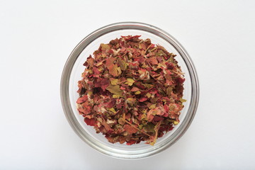 (Herb) image of red grape leaf