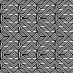 Seamless modern abstract geometrical pattern.