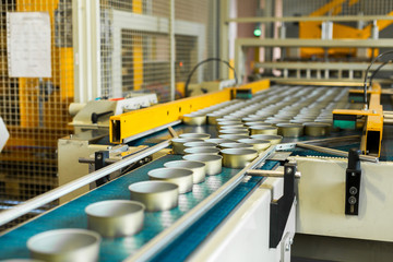 canning conveyor, automated line