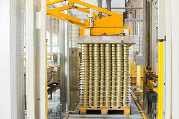canning conveyor, automated line