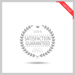 Fototapeta premium Satisfaction guaranteed icon