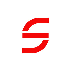 S letter logo design vector template