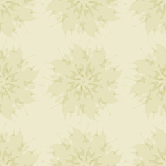 Beautiful seamless pattern.Flower imprint. Vector illustration.