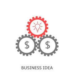 Business idea icon