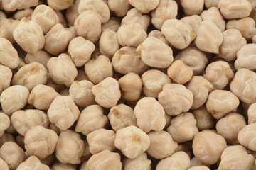 Garbanzos gordos crudos, composición macro