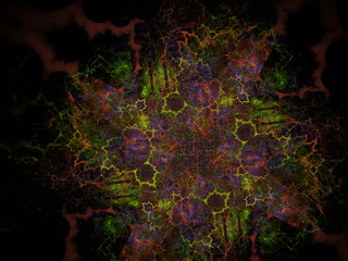 Imagination fractal Texture Image