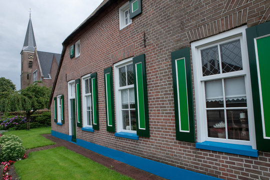 Village of Staphorst Overijssel Netherlands Farmhouse traditional