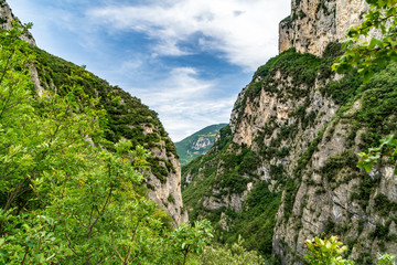 Canyon nelle Marche