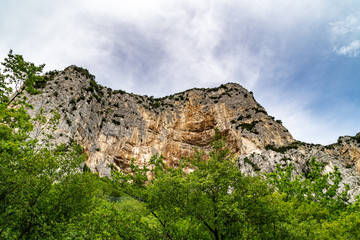 Cime e rocce delle montagne marchigiane