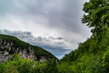 Scorcio dalle montagne