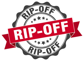 rip-off stamp. sign. seal