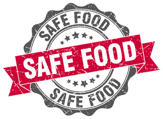 Obraz premium safe food stamp. sign. seal