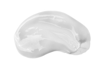 Cosmetic liquid cream isolated on white background