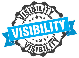visibility stamp. sign. seal