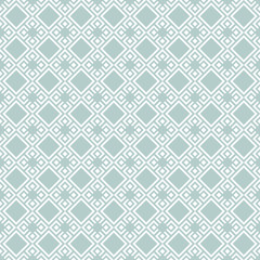 Geometric abstract vector pattern. Geometric modern light blue and white ornament. Seamless modern background