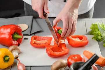 Bell pepper cutting tips