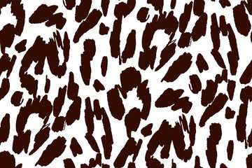 Animal texture seamless background pattern. Fashion print, textile design. Cute pattern. Vector.