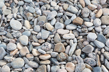 Small stones as a background for design
