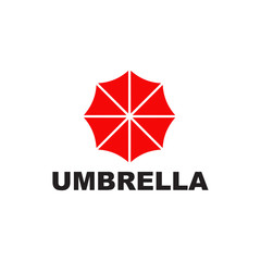 Umbrella logo design vector template
