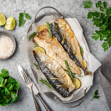 oven baked mackerel