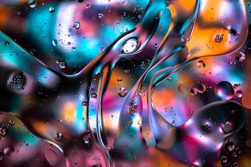 Abstract liquid colorful textured pattern background