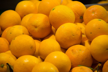 oranges in the market