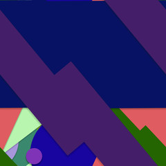 Flat material design - Creative vector trend seamless