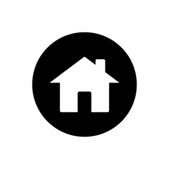 Home icon. House vector icon