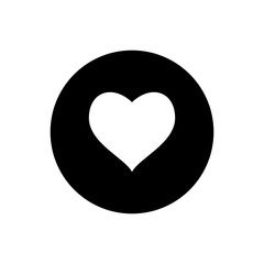 Heart icon. Heart vector icon. Like icon vector