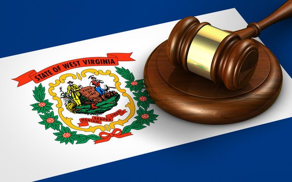 West Virginia Law Legal System Concept