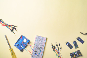 Electronic Components for Robotics and Microcontrollers, DIY, STEM Education