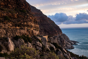 Fototapeta premium chapmans peak drive. Coastal Highway, South Africa