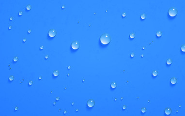 Water Droplets Background 3D Render Illustration