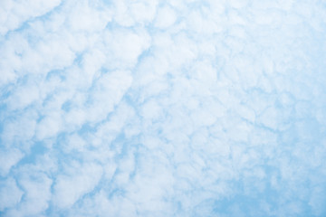 Fototapeta na wymiar blue sky with clouds , background .