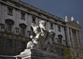 Sculpture in Vienna.