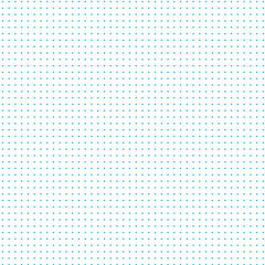 Turquoise dots  on white background   