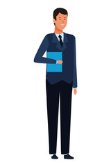 businessman avatar cartoon character