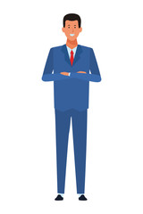 businessman avatar cartoon character