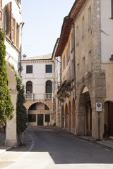 Fototapeta na wymiar Borgo storico Asolo Treviso Italia