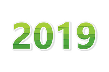 2019 ecology year concept- vector illustration