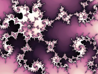 Pink fractal swirly texture, digital artwork for creative graphic design