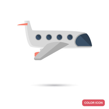 Plne color flat icon for web and mobile design