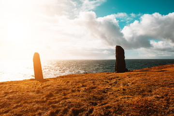 Coastline at Marwick Head - Orkney Islands, Scotland