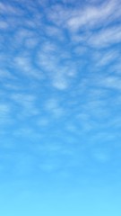 Blue sky background with white clouds. Cumulus white clouds