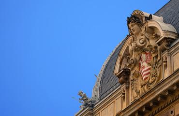 Kaiserbad, altes jugendstil geb&auml;ude in karlsbad, kaiserbad, karlovy vary