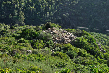 Veduta del nuraghe S'Ascedu