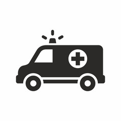 Ambulance vector icon