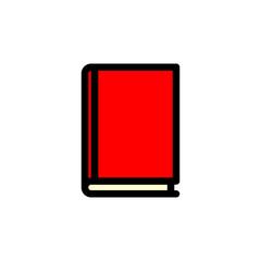 Book icon vector