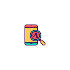 Project management icon vector design