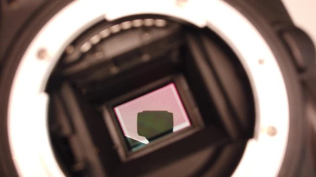 Demonstration of a digital camera without a lens